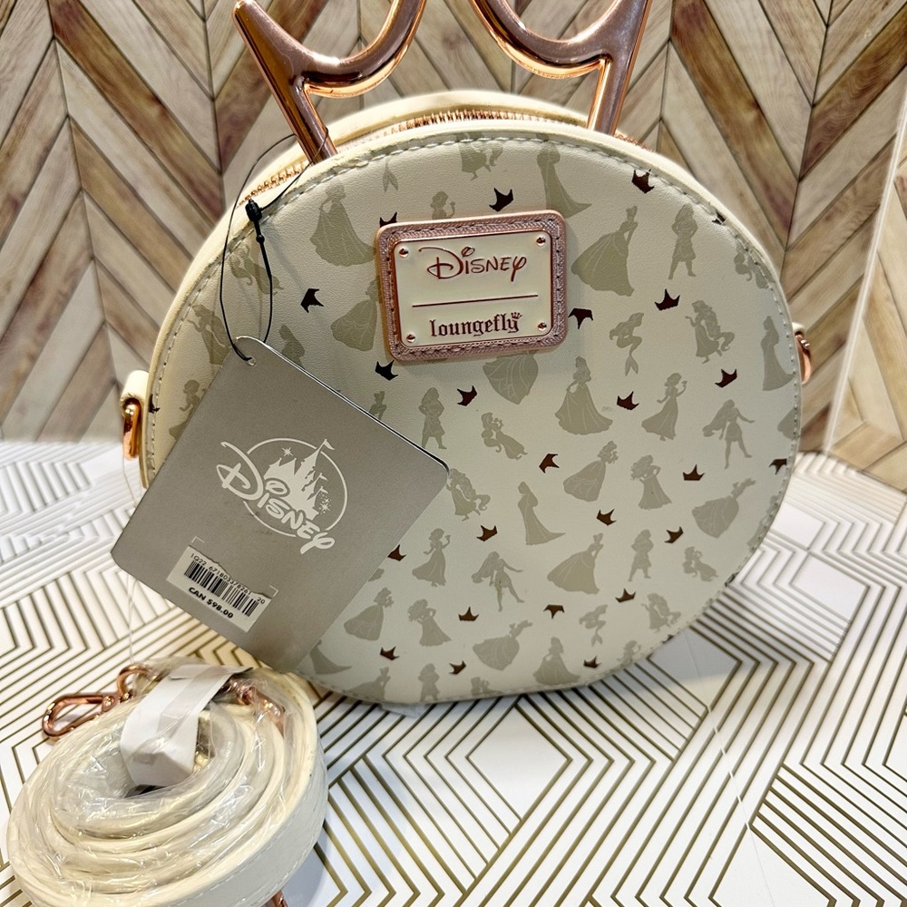 Loungefly Beige Round Bag